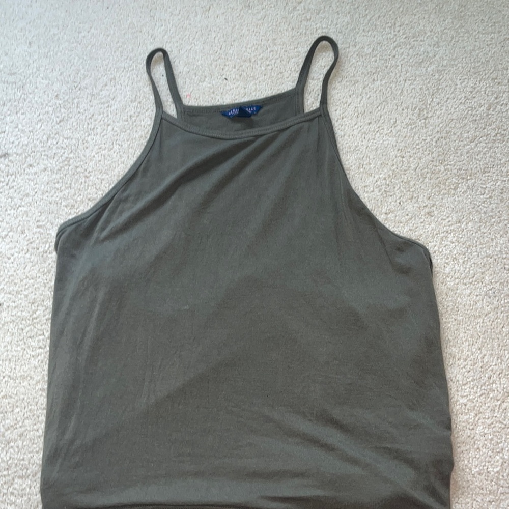Aeropostale army green tank